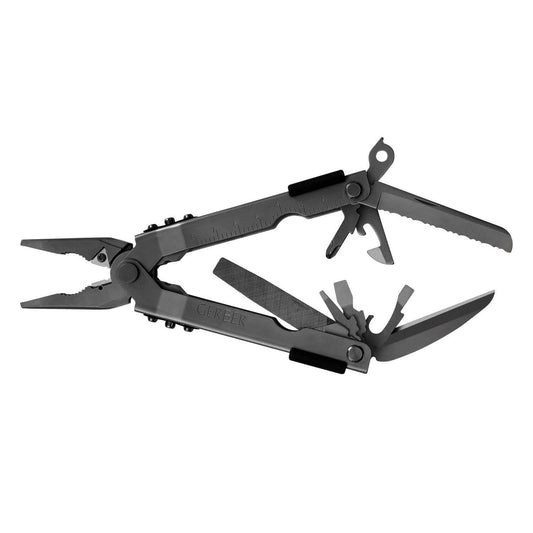 Gerber Multi-Plier 600 - Black, Carbide Cutters, Needlenose, Leather Sheath