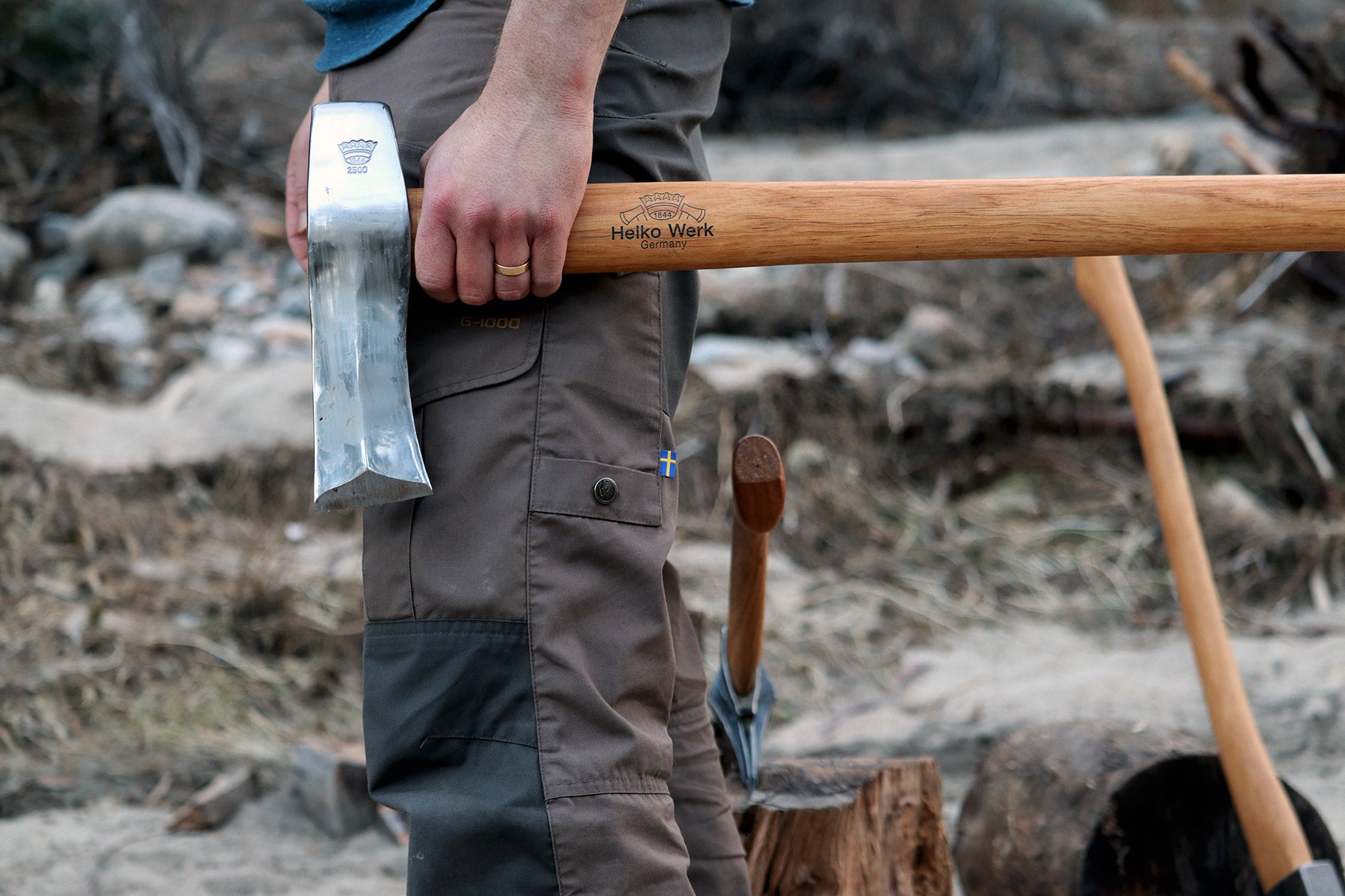 1844 Helko Werk Nordic Splitting Axe Axe