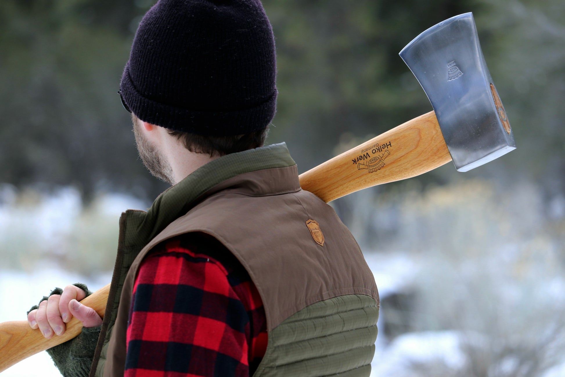 1844 Helko Werk Forester Axe