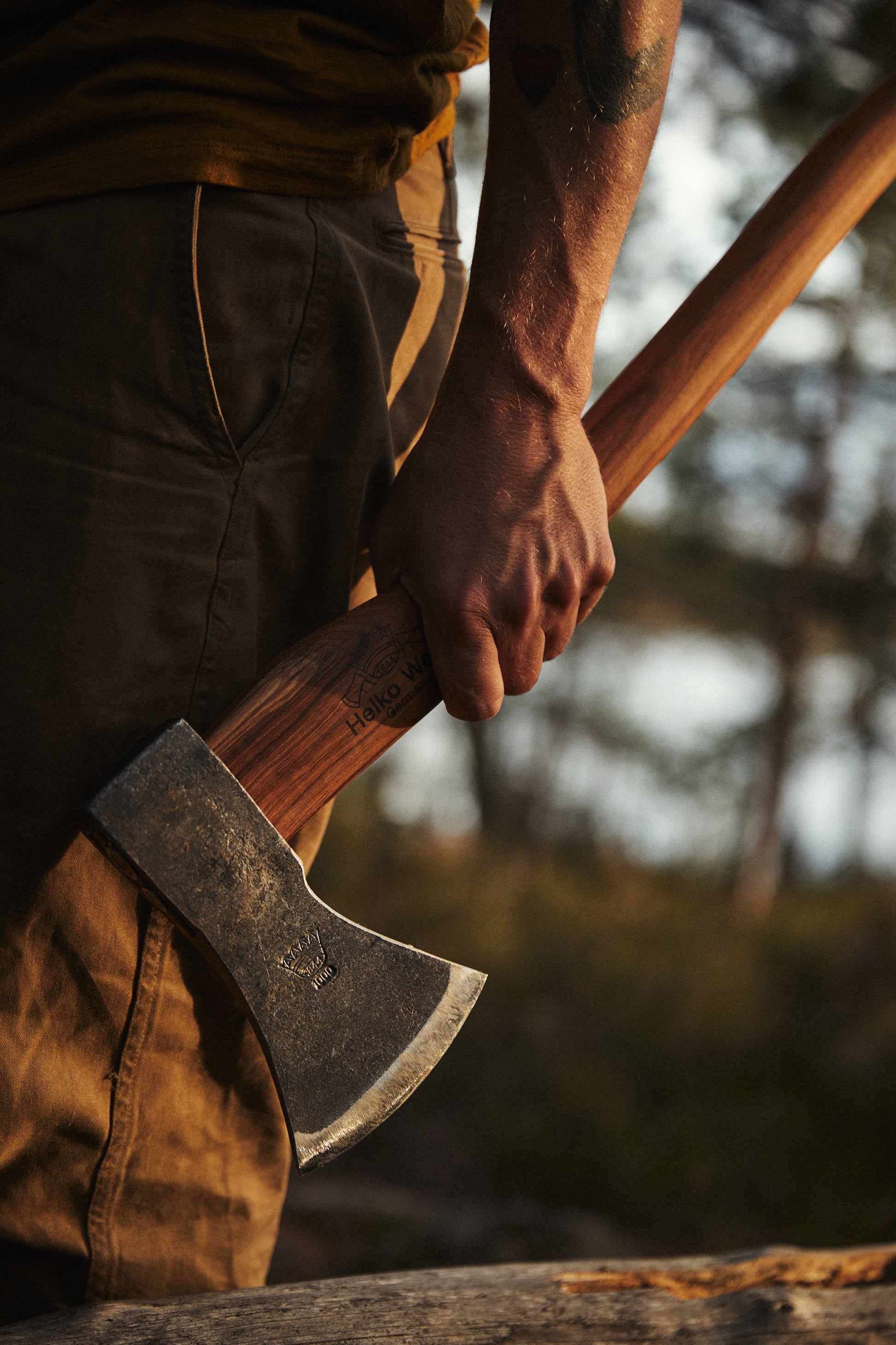 1844 Helko Werk Black Forest Woodworker Axe